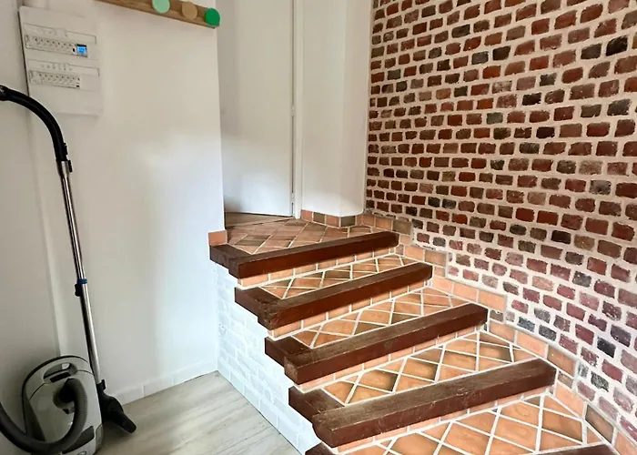 A La Ferme, T2 Weppes Apartment